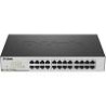 D-LINK SWITCH SMART MANAGED 24 PORTE GIGABIT, FANLESS, 802.1Q VLAN, 8