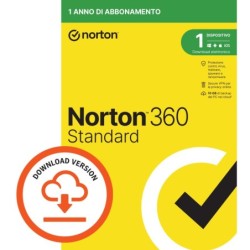 NORTON 360 STANDARD 10GB IT 1 USER 1 DEVICE 1Y VECCHIO CODICE 21397790