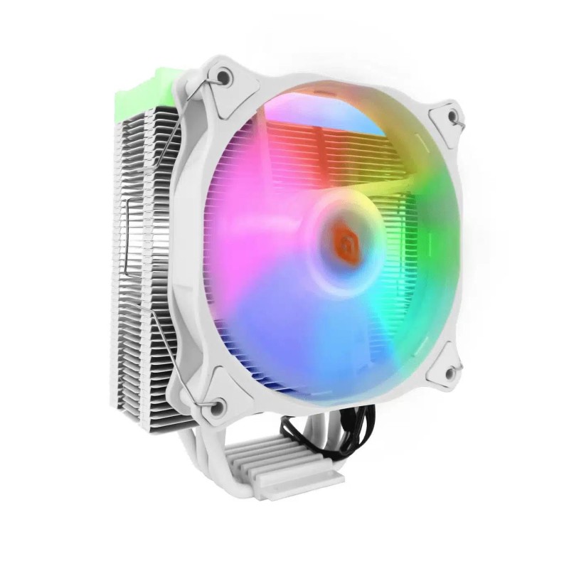 NOUA DISSIPATORE NUMB WHITE ADD-RGB PER CPU 4 HEATPIPES TDP 120W