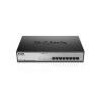 D-LINK SWITCH 8 PORTE GIGABIT POE DESKTOP RACK MOUNTABLE