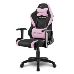 Sharkoon Skiller SGS2 Jr. Sedia da gioco nero/ rosa (copertura in tes