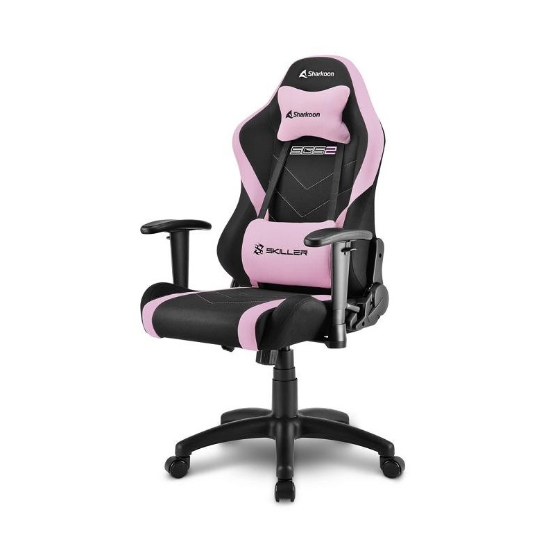 Sharkoon Skiller SGS2 Jr. Sedia da gioco nero/ rosa (copertura in tes