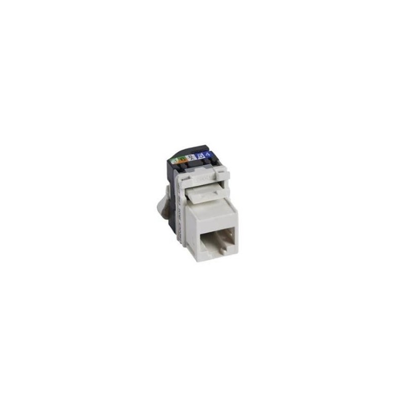 LEGRAND CONNETTORE KEYSTONE TOOLLESS RJ45 BIANCO CAT. 6 UTP PER SERIE