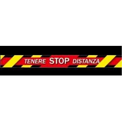 GOUP SOLUTIONS STICKER DA TERRA MANTIENI LA DISTANZA