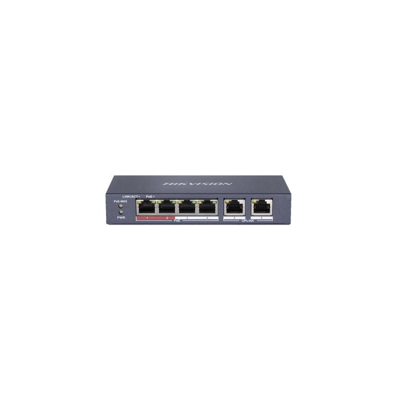 HIKVISION SWITCH 8 PORT GIGABIT UNMANAGED POE SWITCH 1 GIGABIT RJ45 U