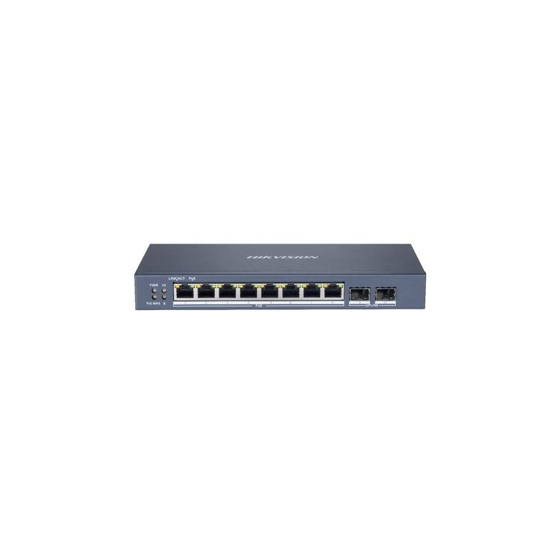 HIKVISION SWITCH SMART MANAGED 8-PORT GIGABIT POE SWITCH 8 GIGABIT PO