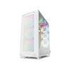 SHARKOON CASE REV300 FULL-TOWER, SIDE GLASS WHITE