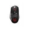 NOUA MOUSE GAMING ROKA CAVO USB NERO E GRAFICHE ROSSE 8 TASTI