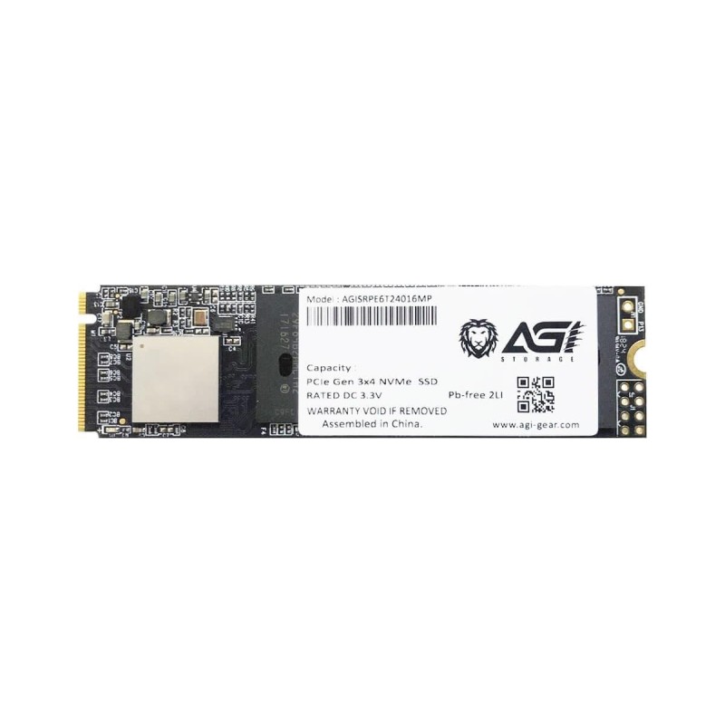 AGI SSD INTERNO M.2 2TB PCIE 2280 Gen. 3x4 Read/Write 3500/3270 - DRA