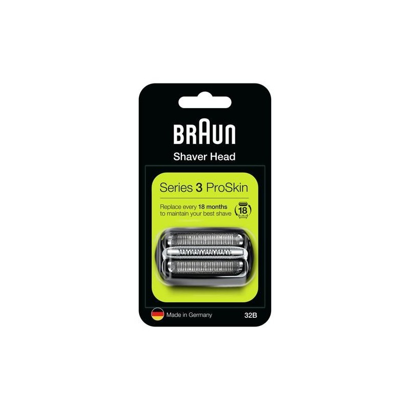 Braun Series 3 32B Testina Di Ricambio Per Rasoio Elettrico Barba - N