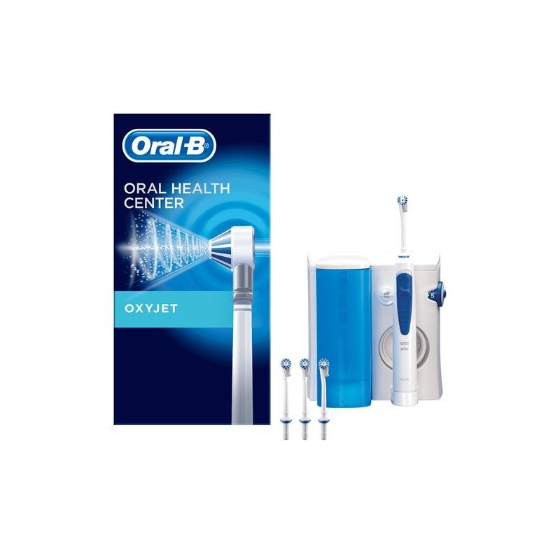 Oral-B Oxyjet Sistema Pulente Con Idropulsore Con 4 Testine Oxyjet