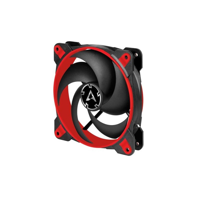 ARCTIC BioniX P120 Case per computer Ventilatore 12 cm Nero, Rosso