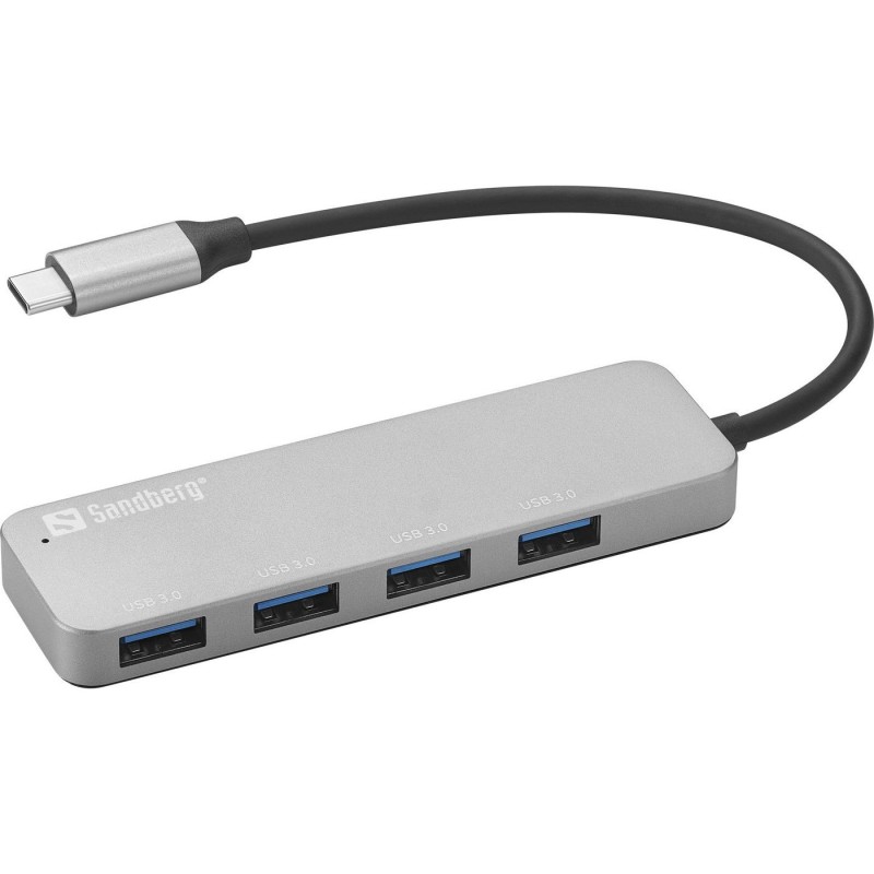 Sandberg USB-C to 4 x USB 30 Hub SAVER