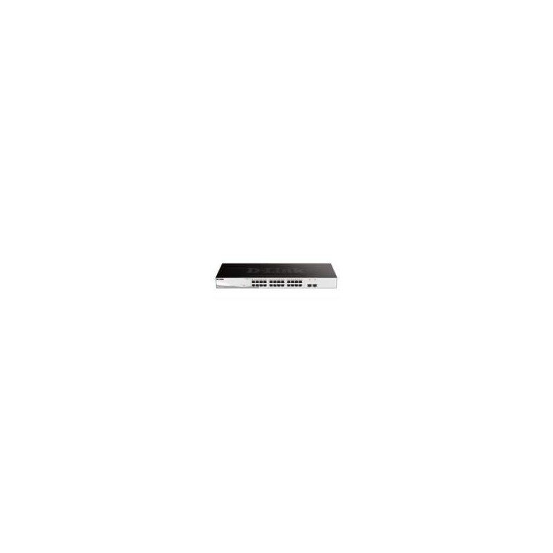 D-Link DGS-1210-20 switch di rete Gestito L2 1U Nero (16 10/100/1000 