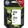 MULTIPACK HP 304 BK/CL BLISTER