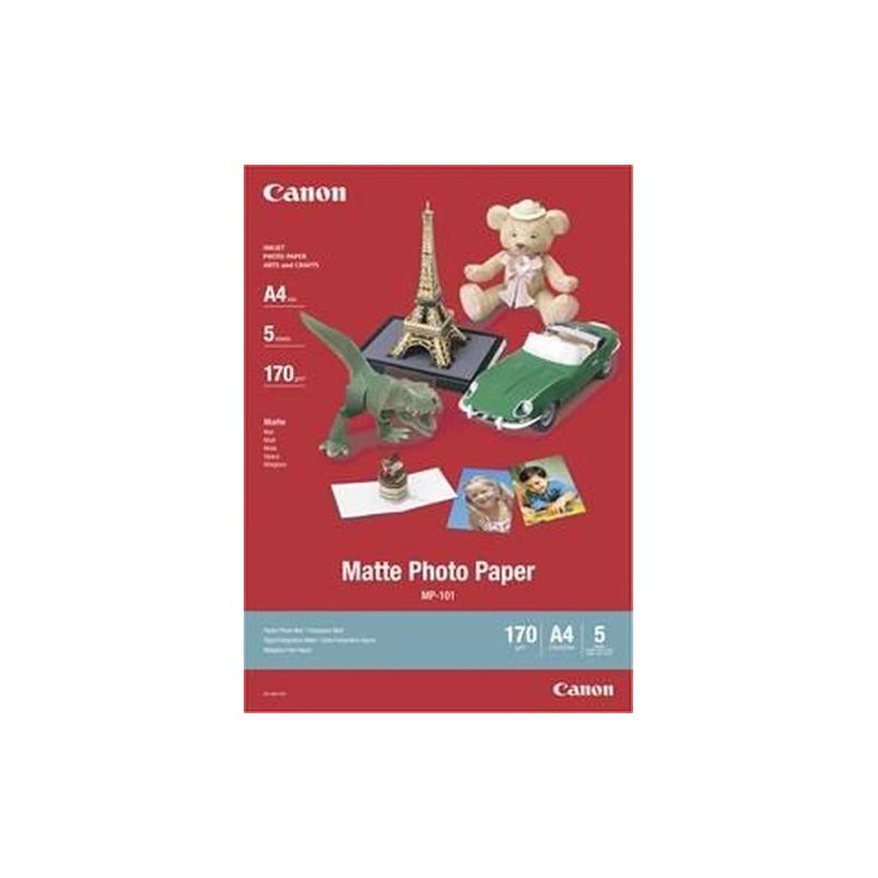 CARTA PHOTO MATTE MP-101 A4 5FOGLI