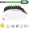 Downlight LED IP40 15W 3000K 1125LM 100&Acirc;&ordm; FORO:125mm