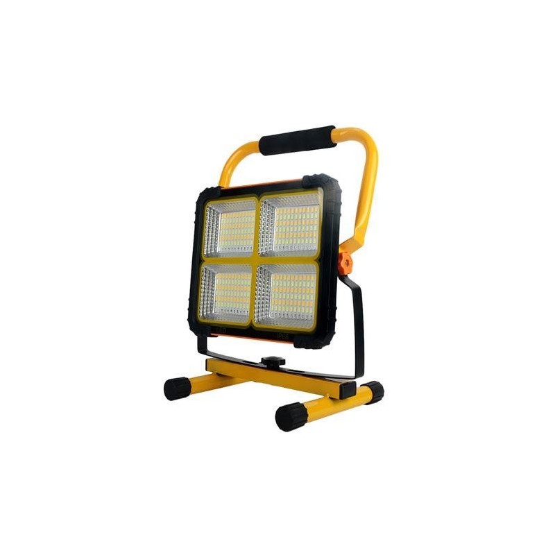 LED FOCO solare Elbat 120W 780LM - Pannello solare integrato 6V, 3W -