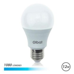 Lampadina LED Elbat - Potenza 12W - Lumen 1080 - Tipo Luce 6500K Luce