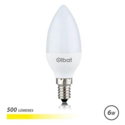 Lampadina LED Elbat - Potenza 6W - Lumen 500 - Tipo Luce 3000K Luce C