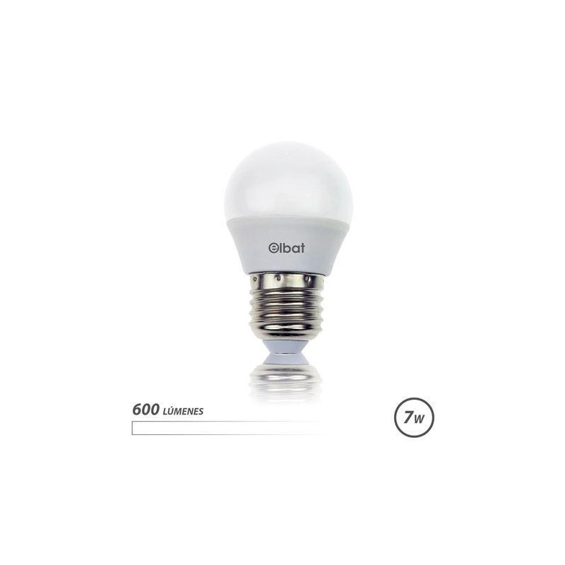 Lampadina LED Elbat - Potenza: 7W - Lumen: 600 - Tipo di Luce: Luce B