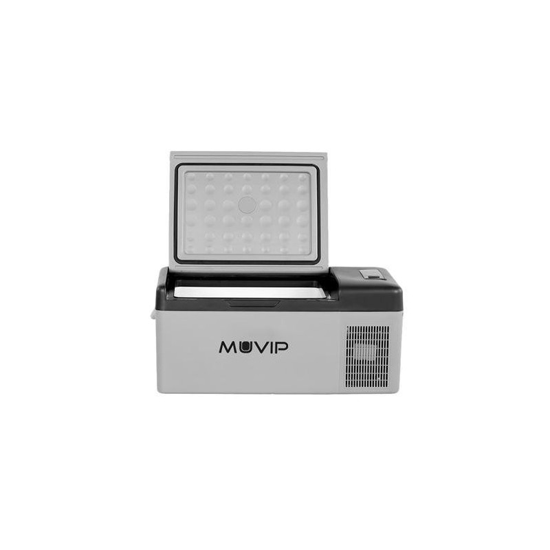 Muvip Nevera Portatil de Compresor 15L - Luz LED - Proteccion Bateria