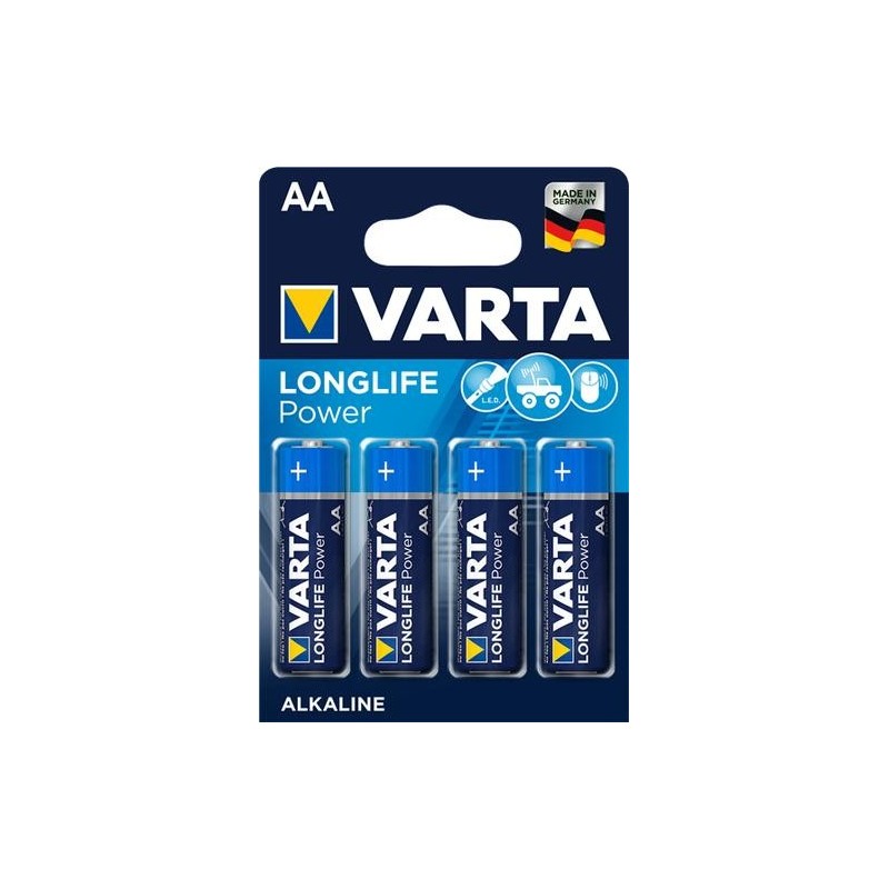 Varta Longlife Power AA Batteria monouso LR06 Alcalino