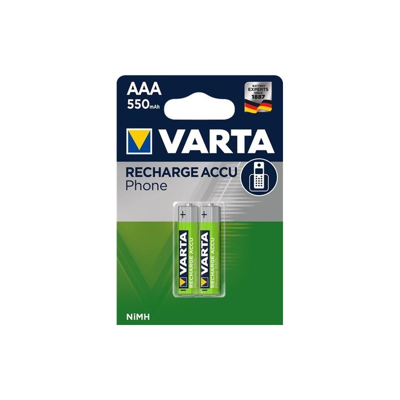 Varta 58397101402 Batteria ricaricabile Mini Stilo AAA Nichel-Metallo