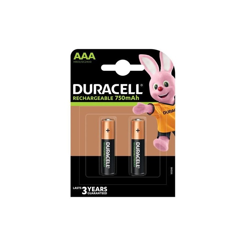 Duracell Ricaricabili Plus Ministilo AAA B2 2pz