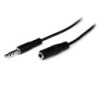 StarTech.com Cavo audio di prolunga stereo slim da 3,5 mm 2 m - M/F