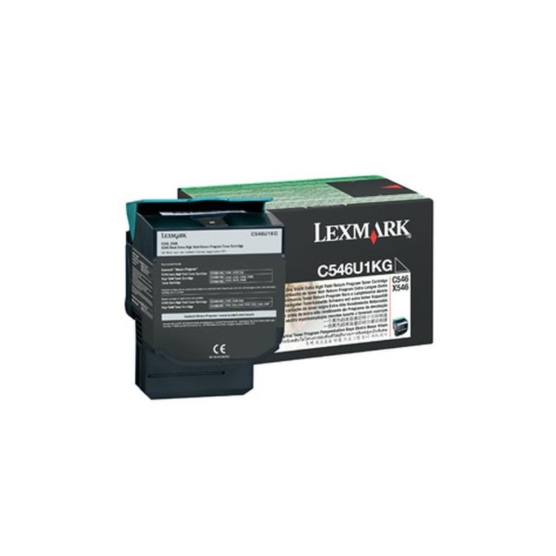 Lexmark C546U1KG cartuccia toner 1 pz Originale Nero