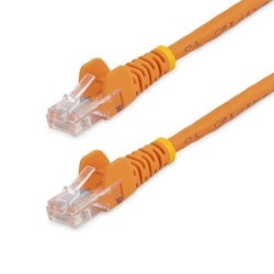 StarTech.com Cavo di rete CAT 5e - Cavo Patch Ethernet RJ45 UTP Aranc