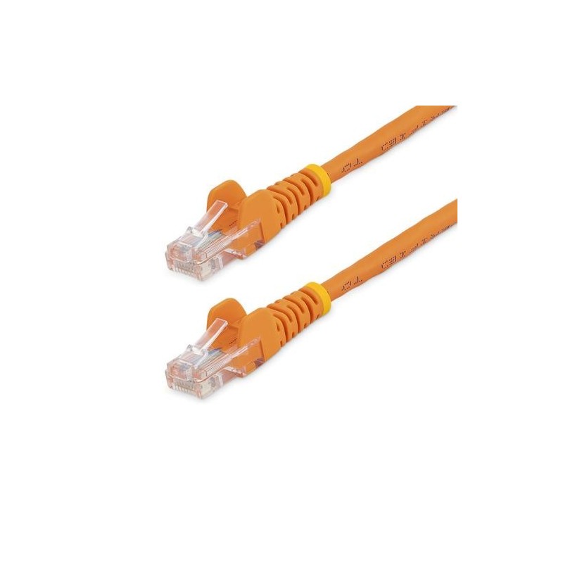 StarTech.com Cavo di rete CAT 5e - Cavo Patch Ethernet RJ45 UTP Aranc