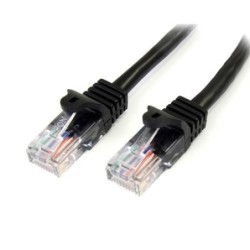 StarTech.com Cavo di rete CAT 5e - Cavo Patch Ethernet RJ45 UTP Nero 