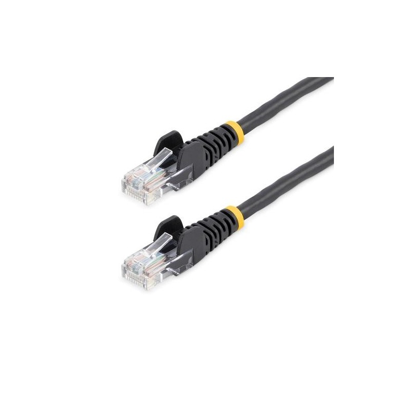 StarTech.com 45PAT5MBK cavo di rete Nero 5 m Cat5e U/UTP (UTP)