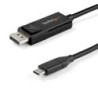 StarTech.com Cavo adattatore USB-C a DisplayPort 1.4 da 1 m - Bidirez