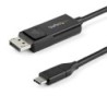 StarTech.com Cavo adattatore da USB C a DisplayPort 1.2 da 2m - Cavo 