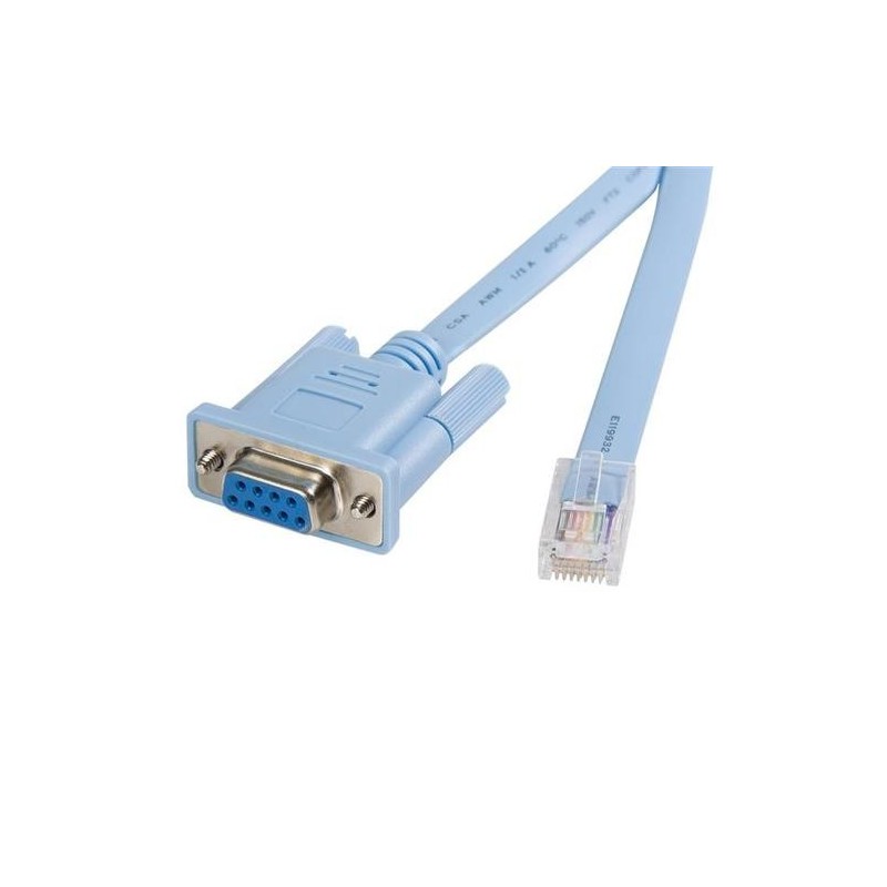 StarTech.com Cavo gestione console router Cisco RJ45 a DB9 da 1,8m Ma