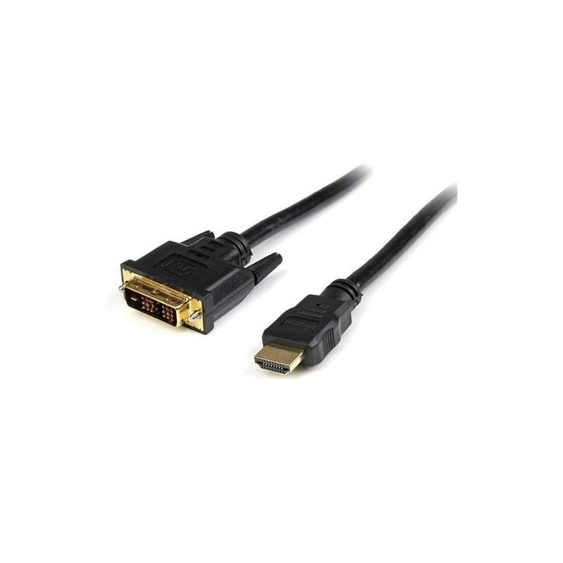 StarTech.com Cavo adattatore HDMI a DVI-D - Cavo connettore presa HDM