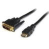 StarTech.com Cavo adattatore HDMI a DVI-D - Cavo connettore presa HDM