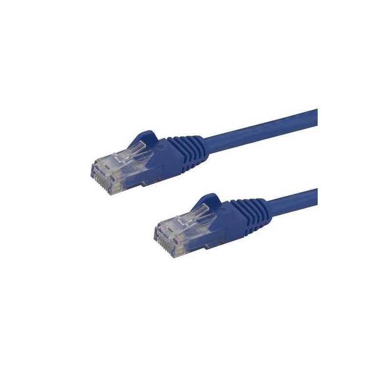 StarTech.com Cavo patch antigroviglio UTP RJ45 Cat6 Gigabit blu 10m -