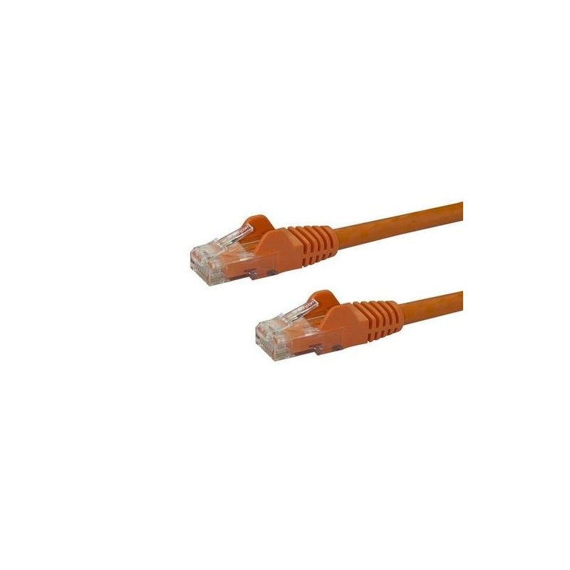 StarTech.com Cavo di rete Cat 6 - Cavo Patch Ethernet Gigabit arancio