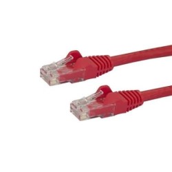 StarTech.com Cavo di rete Cat 6 - Cavo Patch Ethernet Gigabit rosso a