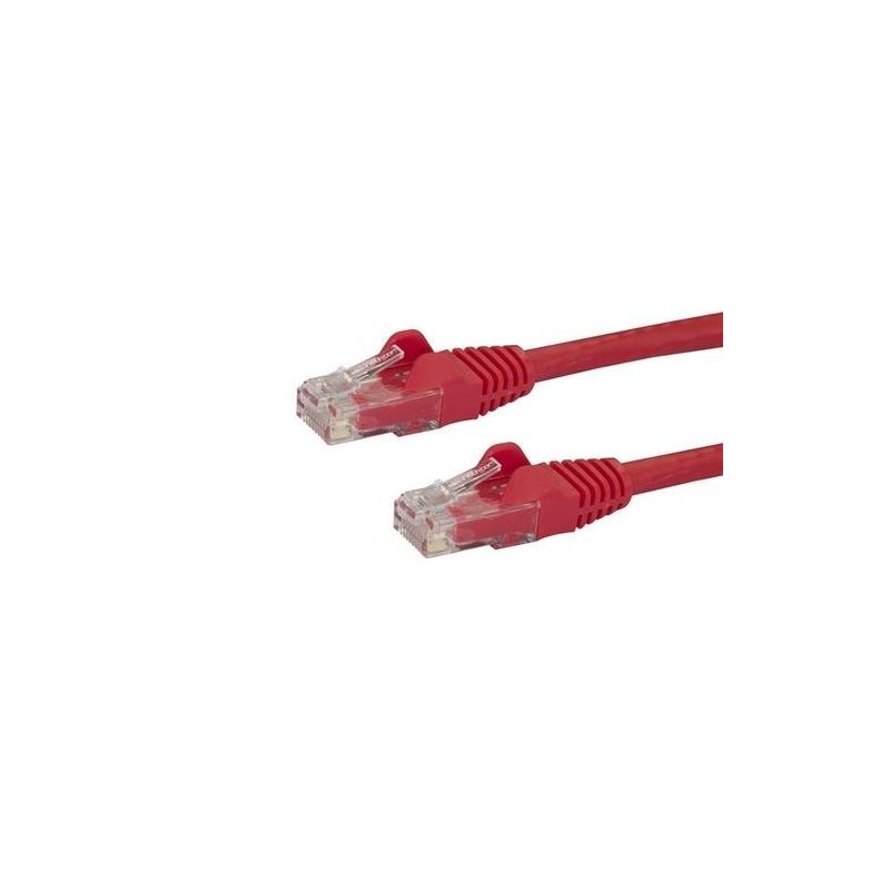 StarTech.com Cavo di rete Cat 6 - Cavo Patch Ethernet Gigabit rosso a