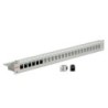 ROLINE Cat6 19-Keystone Patch Panel light grey UTP ROLINE 19'' Key