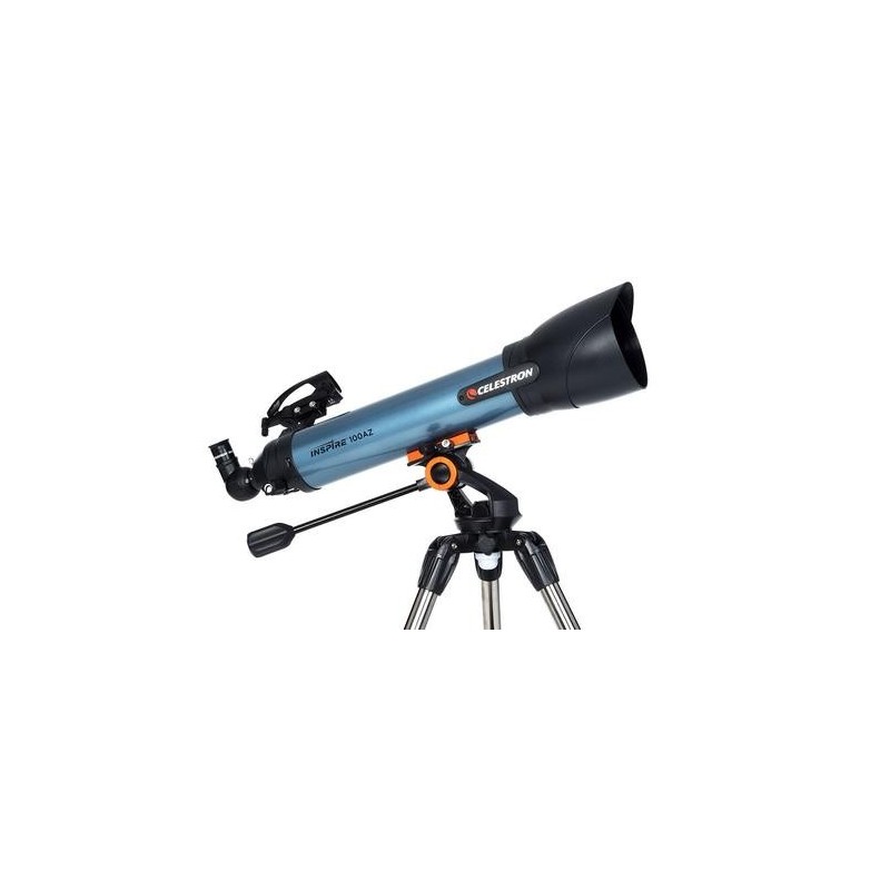 Celestron Inspire 100AZ Rifrattore 241x Nero, Blu