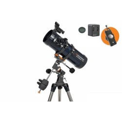 Celestron Astromaster 114EQ-MD Riflettore 100x Nero