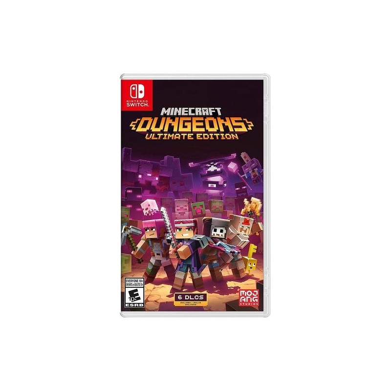 Nintendo Minecraft Dungeons Ultimate Edition Inglese, ITA Nintendo Sw