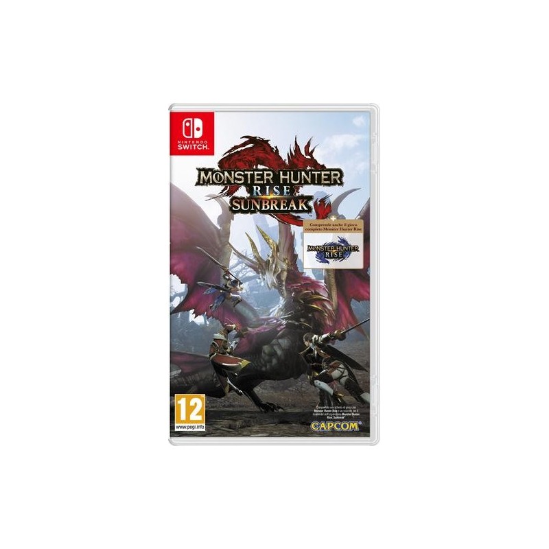 Nintendo Monster Hunter Rise Sunbreak Set Standard+DLC ITA Nintendo S