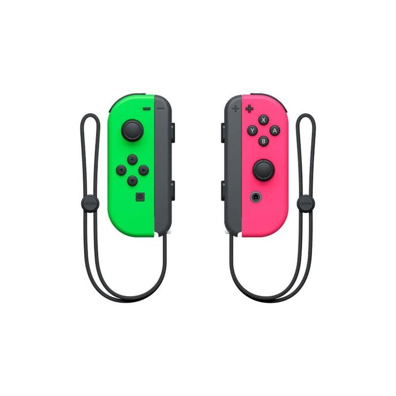 Nintendo Joy-Con Nero, Verde, Rosa Bluetooth Gamepad Analogico/Digita